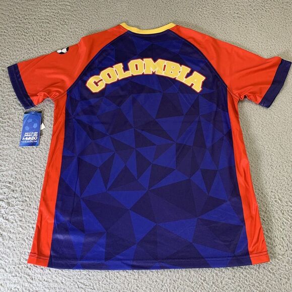 Colombia Soccer Shirt Mens Medium Jersey Replica Futbol Chamisa Xcelsius Active - Picture 11 of 14